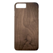 Deep Mahogany Wood Grain iPhone 7 Hoesje (Achterkant)