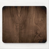 Deep Mahogany Wood Grain Muismat (Voorkant)