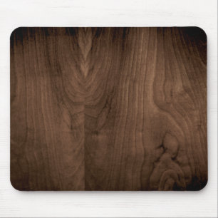 Deep Mahogany Wood Grain Muismat