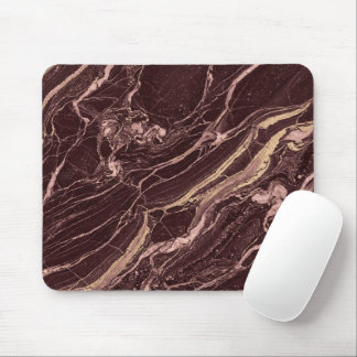 Deep Marble Red Contemporary Aesthetic Look Muismat