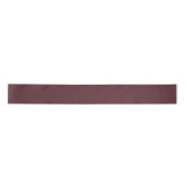 Deep Maroon Solid Color Satijnen Lint (Voorkant)