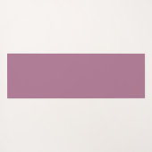 Deep Mauve Floral Sacred Space Yoga Mat (Achterkant (horizontaal))