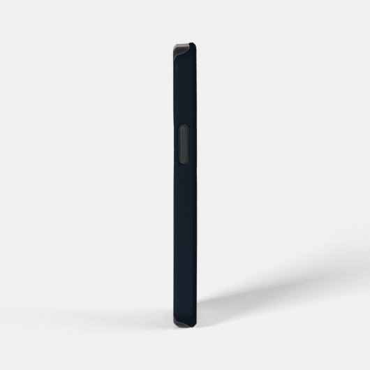 Deep navy pink aangepaste naam iPhone hoesje (Rechterkant)