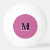 Deep navy pink pingpongbal (Achterkant)