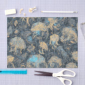 Deep Ocean Mystieke Kwallen Patroon Etherische Kun Tissuepapier (Craft)