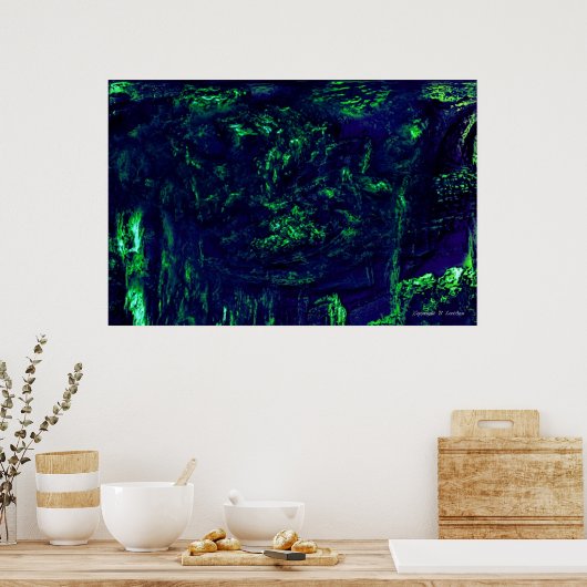 Deep Ocean Poster (Keuken)