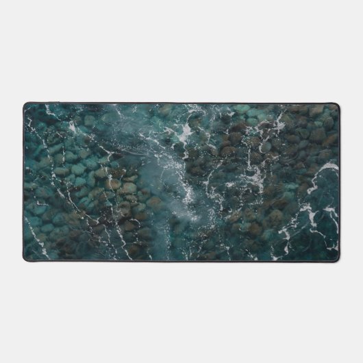 Deep Ocean Rock Texture Bureaumat (Voorkant)