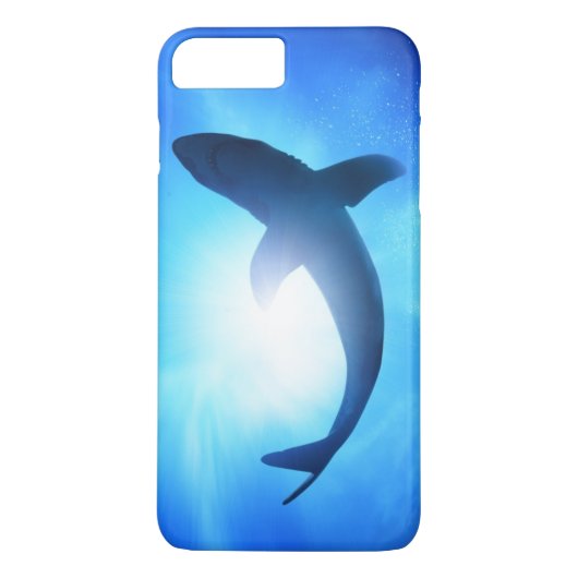 Deep Ocean Shark Silhouette Case-Mate iPhone Case (Achterkant)
