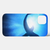 Deep Ocean Shark Silhouette Case-Mate iPhone Case (Achterkant (horizontaal))