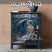 Deep Ocean Symphony - Decoupage - Tissuepapier