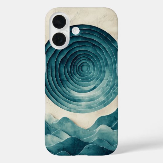 Deep Ocean Vortex telefoonhoesje Case-Mate iPhone Case (Achterkant)
