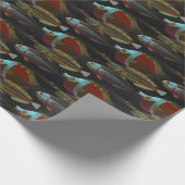 Deep Ocean Wonderful Fish Paper Wrap Cadeaupapier (Hoek)