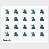 Deep One Ronde Sticker (Vel)