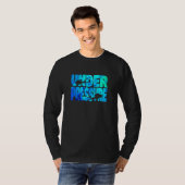 Deep Open Water Duiker Duiken Gratis Duiken Bod T-shirt (Voorkant volledig)