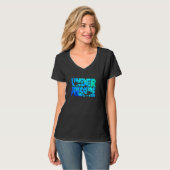Deep Open Water Duiker Duiken Gratis Duiken Bod T-shirt (Voorkant volledig)