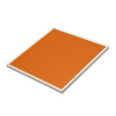 Deep Oranje Tegeltje (Zijkant)
