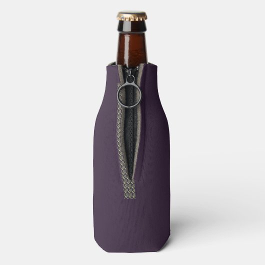 Deep Paars Colortone Flesjeskoeler (Fles Achterkant)
