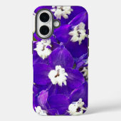 Deep Paars Delphinium Floral Case-Mate iPhone Case (Achterkant)