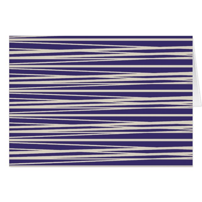 Deep Paars en White Stripes Pattern-cadeaus (Voorkant Horizontaal)