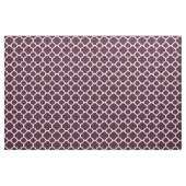 Deep Paars Moroccan rooster Quatrefoil Pattern Stof (Yard (91,4 cm))