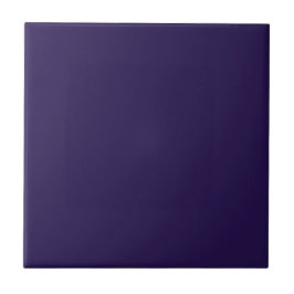 Deep Paars Solid Color Tile Tegeltje