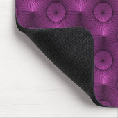 Deep Paars Ultramodern Chic Mousepad Muismat (Hoek)