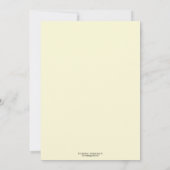 Deep paarse art deco retro Hollywood glam bruiloft Kaart (Achterkant)