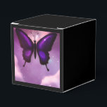 Deep Paarse Butterfly Bedankdoosjes<br><div class="desc">Deep Paarse Butterfly</div>