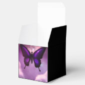 Deep Paarse Butterfly Bedankdoosjes (Geopend)