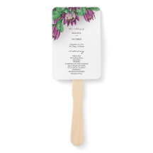 Deep Paarse King Protea Waterverf Art