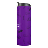 Deep Paarse Schrijven Brandstof Mok (Geroteerd rechts)