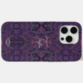 Deep Paarse zigeuner ontwerp mobiele telefoon case (Achterkant (horizontaal))