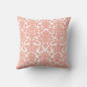 Deep Peach Damask Kussen (Achterkant)