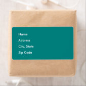 Deep Peacock Blue Etiket (Insitu)