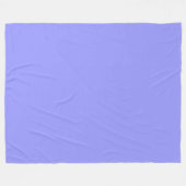 Deep Periwinkle Fleece Blanket Deken (Voorkant (Horizontaal))