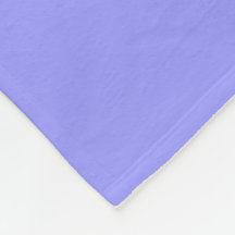 Deep Periwinkle Fleece Blanket