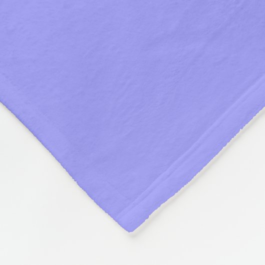 Deep Periwinkle Fleece Blanket Deken (Hoek)