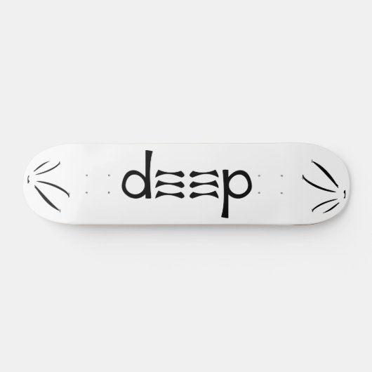 deep persoonlijk skateboard (Horizontaal)