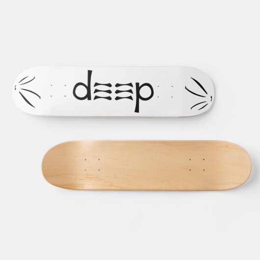 deep persoonlijk skateboard (Horizontaal)