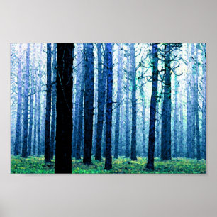 Deep Piney Bossen Poster