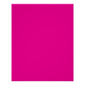 Deep Pink Bold Modern Minimalist Art Poster (Voorkant)