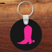 Deep Pink Boot Sleutelhanger (Voorkant)