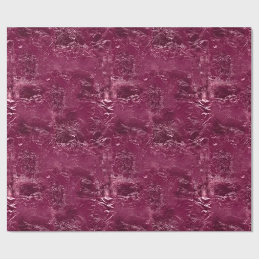  Deep Pink Crinkle Cadeaupapier (Vlak)