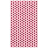 Deep Pink Dahlia - ventilator naadloos patroon op Tafelkleed (Voorkant)