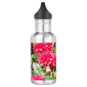 Deep Pink Dahlias Water Fles (Links)