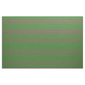 Deep Pink & Forest Green Stripes Pattern Stof (Fat Quarter)