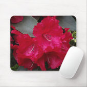 Deep Pink Rhododendron Bloom Floral Muismat (Met muis)