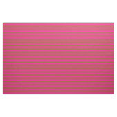 Deep Pink & Sienna Colored Lined Pattern Stof (Yard (91,4 cm))