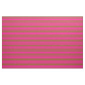 Deep Pink & Sienna Colored Lined Pattern Stof (Fat Quarter)