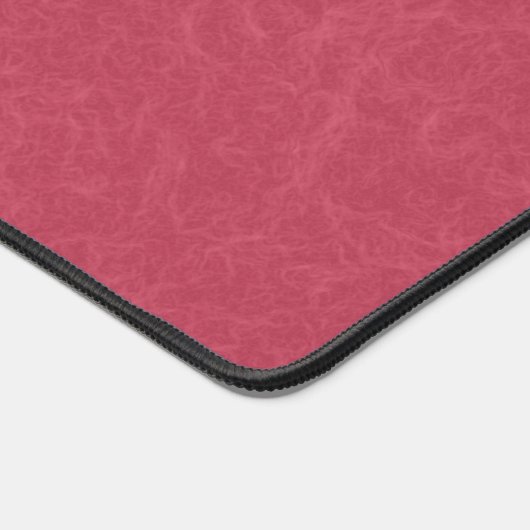 Deep pink  textured swirling  pattern bureaumat (Hoek)